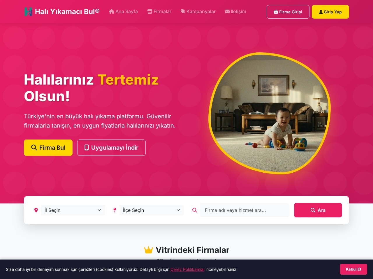 Halı Yıkamacı Bul